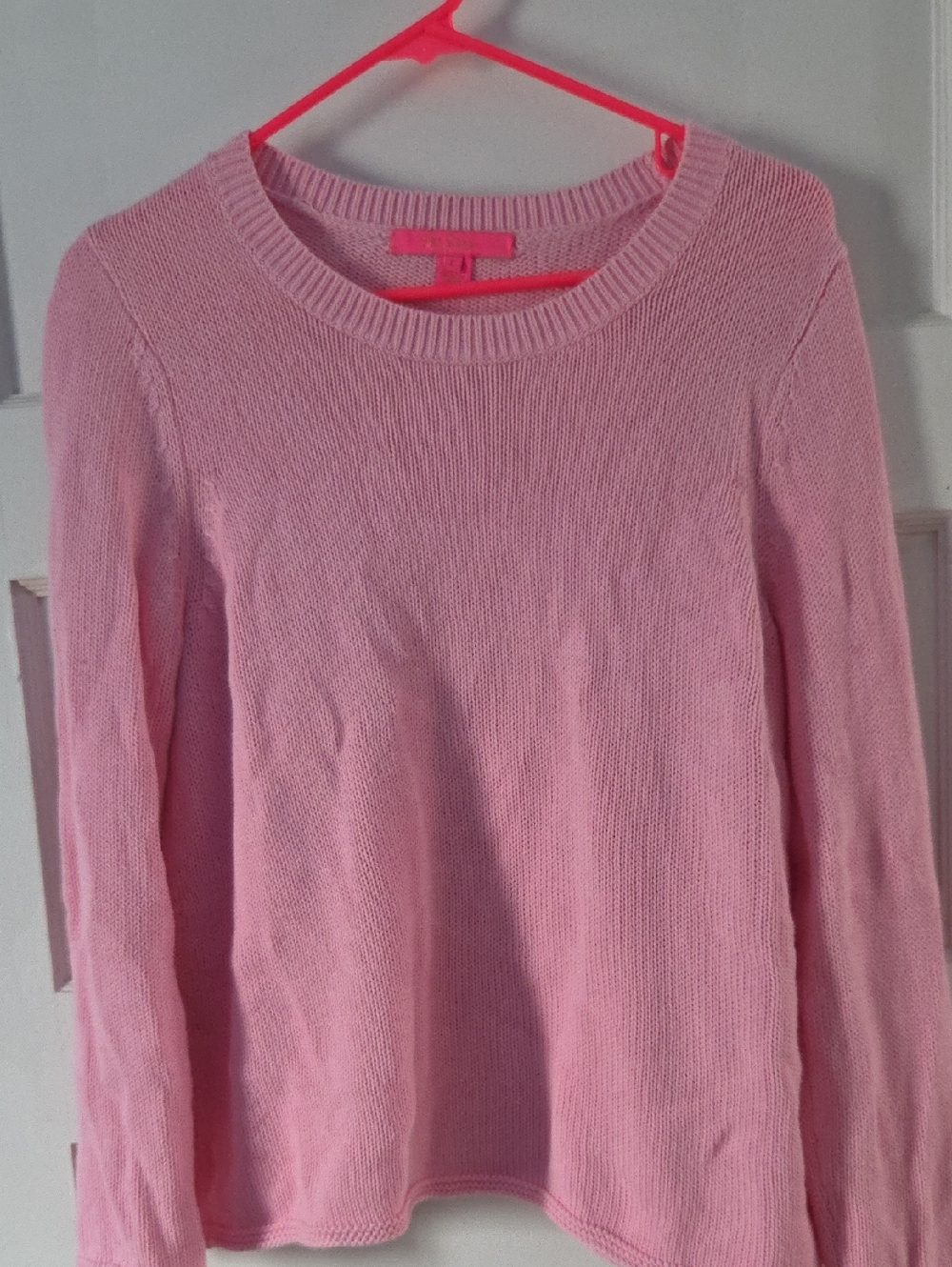 Lilly Pulitzer Light Pink Crewneck Sweater